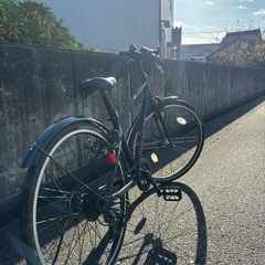 24インチ7段変速自転車の画像