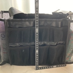 ヘアメイク用バッグ　メイク道具収納　大容量　ポケット沢山　シーインの画像