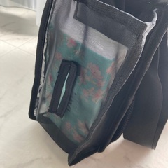 ヘアメイク用バッグ　メイク道具収納　大容量　ポケット沢山　シーインの画像