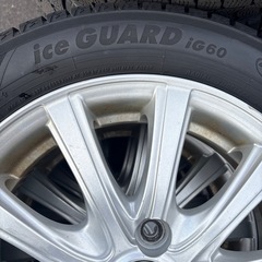中古スタッドレス　ホイールセット　155/65R14 2022年製　ヨコハマIG60 軽自動車全般！引取早い方優先！の画像