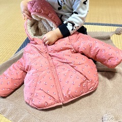 70-80サイズ（80多め）秋服、ダウン、もこもこ服、冬用ズボンなどの画像