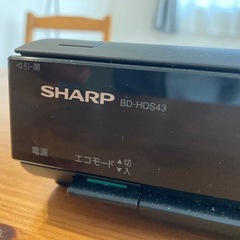 シャープ製BD-HDS43の画像
