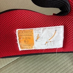 ジュニアシート🚙の画像