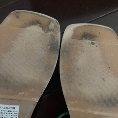 夏にぴったり緑色のサンダルの画像