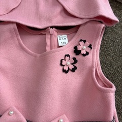 110　ピンクのワンピースの画像