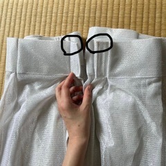 カーテンレース2枚の画像