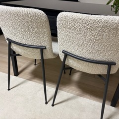 引き取り先決定　ダイニングテーブル(チェア2脚セット)の画像