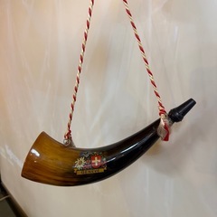 アンティーク角笛の画像