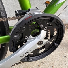 TREK FX7.4 緑 屋内保管の画像