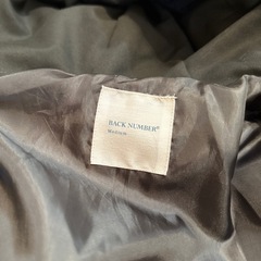back number ダウンコート【ほぼ未使用】の画像
