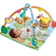 おうちにへんしんジム プーさん ベビージムの画像