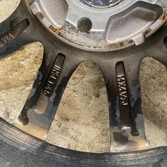 軽自動車 スタッドレス アルミホイール4本の画像