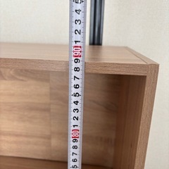 カラーボックス 可動式棚 ①の画像