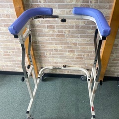 歩行器 折りたたみ式歩行器 アルコー12型 ブレーキなし 星光医療器 の画像