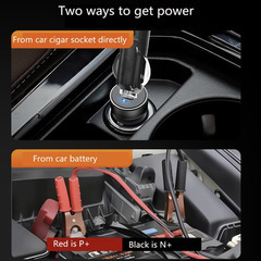 🟢🛠【新品未使用】KINGCAV 電動油圧ジャッキ 5トン 155-450mm 電動ジャッキ インパクトレンチ エアコンプレッサー付き 緊急タイヤ交換キット 12V SUV対応 フロアジャッキ 車用ジャッキ 工具セットの画像