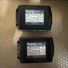未使用　大特価！！　makita マキタ　純正　急速充電器  DC18RF　バッテリー  BL1860B ×2 セット　の画像