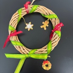 クリスマスリース　2個の画像