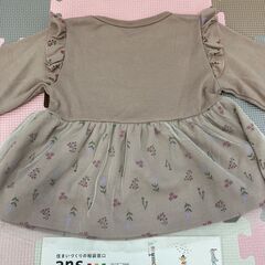 【中古】90㎝　長袖Tシャツの画像