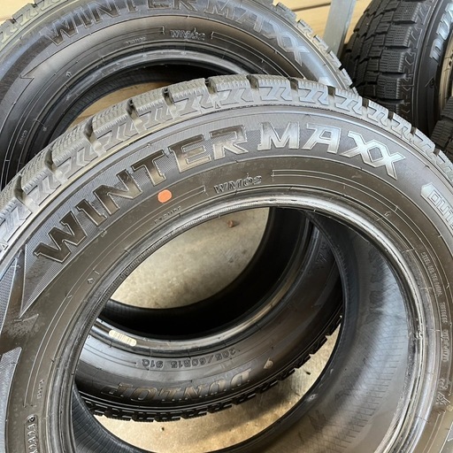 ダンロップ ウインターマックス 205/60R1591Q 23年24年製4本スタッドレスタイヤWM02
