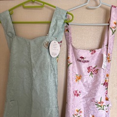 桂由美☆新品未使用品タグ付き他☆エプロン4枚の画像