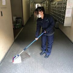 アパートの共用部清掃スタッフ|高時給1500円！|出勤時間自由で働きやすいの画像