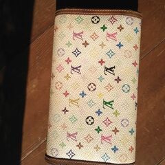 LOUIS VUITTON マルチカラー 長財布の画像
