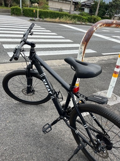 XLEAT XM-009 ブラックマウンテンバイク