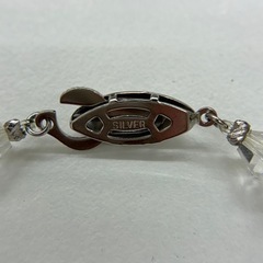 silverネックレス K18GFリング　　の画像