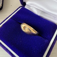 silverネックレス K18GFリング　　の画像