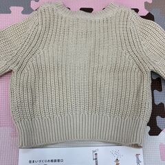 【中古】18-24months　babyGAP　ニットカーディガンの画像