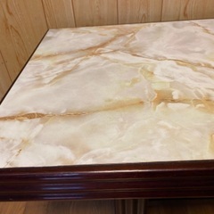 ローテーブル、幅約150cmの画像