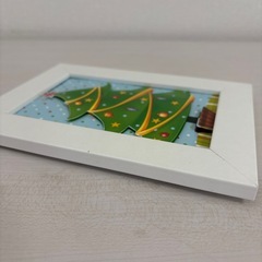 Xmasツリーカードのフレームの画像
