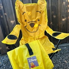 折りたたみ　　キャンプ椅子　プーさんの画像