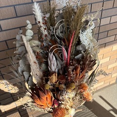 ドライフラワー　スワッグの画像