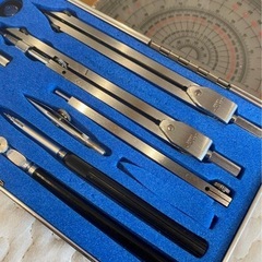 製図セット　電卓　Canonの画像