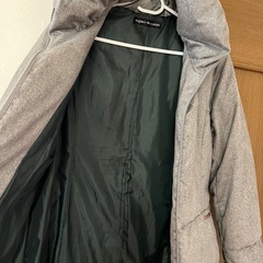 着用2回）女優襟　エスパスデカルマ（espace de calma）ダウンコート9号　の画像