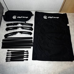 My Camp コット 600Dポリエステル × アルミ7075／耐荷重150kgの画像