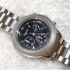 agnès b. アニエスベー 腕時計 ストップウォッチ機能の画像