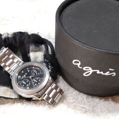 agnès b. アニエスベー 腕時計 ストップウォッチ機能