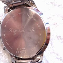 agnès b. アニエスベー 腕時計 ストップウォッチ機能の画像