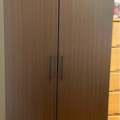 ニトリ　ワードローブ　アーデルの画像