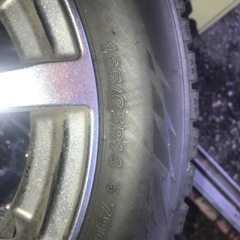 美品165-65-14 スタッドレスタイヤ　ホイールの画像