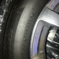 美品165-65-14 スタッドレスタイヤ　ホイールの画像