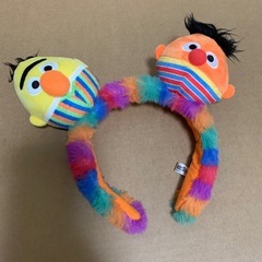 USJ セサミストリート/バートとアーニー カチューシャ　派手カラフルの画像