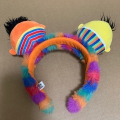 USJ セサミストリート/バートとアーニー カチューシャ　派手カラフルの画像