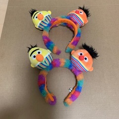 USJ セサミストリート/バートとアーニー カチューシャ　派手カラフルの画像