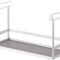 山崎実業 戸棚下調味料ラック タワー ホワイト 2466の画像