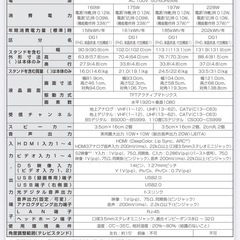 REGZA 42インチテレビお譲りいたします！の画像