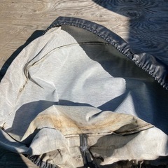 ジムニーJB23(10型)純正スペアタイヤ・スチールホイール　カバー付の画像