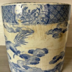 火鉢　鉢カバーにもの画像